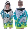 Kinder Badeponcho mit Kapuze 120x60 cm – Schnelltrocknendes Produktbild-Vorschau 1