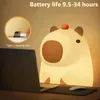 Nachtlicht Kinder Dimmbar, Kawaii Capybara Lampe, USB Produktbild-Vorschau 5