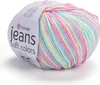 YarnArt Jeans Soft Colors 6204: Weiche, mehrfarbige Produktbild-Vorschau 1