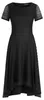 Vera Mont Damen Cocktailkleid Kurzarm Schwarz,40 Produktbild-Vorschau 3