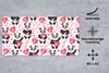 MuchoWow® Schreibtischunterlage Panda - Liebe - Beziehung Produktbild-Vorschau 2