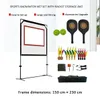 Badminton-Netzset, tragbares Design, 150 cm x 230 cm Produktbild-Vorschau 5