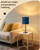 EDISHINE Nachttischlampe, moderne Tischlampe mit schwarzem Produktbild-Vorschau 4