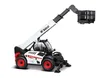 A toy model of a Bobcat telehandler is shown against a white background. Voir les images du produit