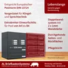 1er Briefkastenanlage für Tür- Zaundurchwurf Klingel RAL Produktbild-Vorschau 3