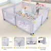 COSTWAY Baby-Laufstall mit Matte, 189 x 158 cm Laufgitter Produktbild-Vorschau 6