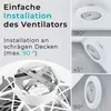 Noaton® Deckenventilator mit Beleuchtung 12058W Triton, Produktbild-Vorschau 7