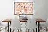 MuchoWow® Gerahmtes Poster Rosen - Orange - Braun - Rot Produktbild-Vorschau 2