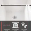 Barre de rideau de douche Bomoe sans perçage 140-260 cm Voir les images du produit 3