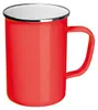 Emaille Tasse / Füllvermögen: 550ml / Farbe: rot Produktbild-Vorschau 1