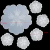 6 Stück DIY Untersetzer Silikon Formen, Silikonformen Produktbild-Vorschau 1