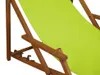 Liegestuhl pistazie Kissen Tisch Deckchair Holz Buche Produktbild-Vorschau 12