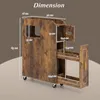 Mobiletto bagno stretto, armadietto bagno, mobiletto con Anteprima dell’immagine prodotto 3