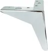A single, polished chrome furniture leg is shown against a white background. Podgląd zdjęcia produktu