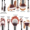 Pinselset Makeup,Make up Pinsel Set,10 Pinsel und 2 Produktbild-Vorschau 2