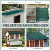 Outsunny 12ks trapézový plech 129x45cm 7m² Pozinkovaný Náhľad obrázku produktu 4