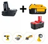 Dewalt DC9096 Adapter für Dewalt Akku (DCA1820) Schwarz Produktbild-Vorschau 3