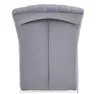 Chaise de salle à manger élégante PREDRAG – chrome / gris Voir les images du produit 4