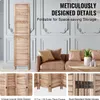 VEVOR Séparation de pièce Paravent en bois 6 pièces Voir les images du produit 5