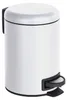 Cestino cosmetico a pedale WENKO Mod. Leman White 3L, con Anteprima dell’immagine prodotto 1