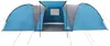 vidaXL Tenda familiare a cupola 8 persone Blu Impermeabile Anteprima dell’immagine prodotto 5