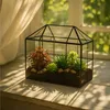 Terrarium in Form eines Glashauses für Zimmerpflanzen Produktbild-Vorschau 2