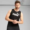 Puma Ess No. 1 Logo ärmelloses T-shirt Schwarz XL Mann Produktbild-Vorschau 3