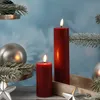 LED Stumpenkerze MIA - Echtwachs - realistische 3D Flamme - Produktbild-Vorschau 10
