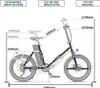 20Zoll LCD Fat Faltbar E- Bike E-Mountainbike Produktbild-Vorschau 7