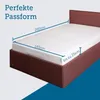 SETEX Textil GmbH Molton Köper Spannbetttuch x 140 cm 200 Produktbild-Vorschau 6