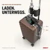 ONBEST Hartschalen Koffer Set | 4-teilig | Braun | mit Produktbild-Vorschau 4