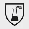 A shield-like graphic containing a flask with wavy lines emanating from it. Voir les images du produit