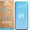 Gehärtetes Glas für Xiaomi POCO F7, Bizon Glass Clear Duo, Produktbild-Vorschau 1