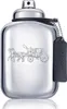 A silver perfume bottle with the Coach logo. Anteprima dell’immagine prodotto