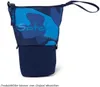 A blue camouflage pencil case standing upright. Produktbild-Vorschau