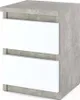 STIV Möbel | Nachttisch - Nachtschrank mit 2 Schubladen - Produktbild-Vorschau 1