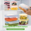Lot YASHE de 14 boîtes alimentaires, 28 pièces, 10,94 L Voir les images du produit 4