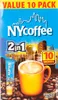 Caffè solubile istantaneo 2in1 2w1 Coffe NYcoffe 10 pezzi Anteprima dell’immagine prodotto 2