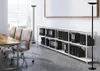 UNILUX LED-Deckenfluter FIRST dimmbar metallgrau Produktbild-Vorschau 1