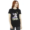 Disney - "Ohana" T-Shirt für Damen BI30298 (S) (Schwarz) Produktbild-Vorschau 2