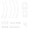 Vrygle Arche de Mariage Métal 2,4 m DIY – Arche Ronde pour Voir les images du produit 12