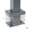Toboli Paketbox Ständer Anthrazit 610 x 115 x 1500 mm, Produktbild-Vorschau 4