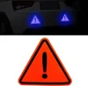 Autocollants réfléchissants pour voiture, couleur : orange Voir les images du produit 1