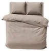 Deco4Home satynowa pościel | 220x200 cm | bawełna | taupe Podgląd zdjęcia produktu 9