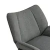 Leinen Loungsessel Relaxsessel Lesesessel Ohrensessel Produktbild-Vorschau 4