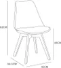 MCC Retro Esszimmerstühle EVA, gepolstert, Kunstleder, Produktbild-Vorschau 7