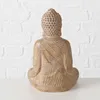 Buddha - Braun - H 30 cm - Kunstharz Produktbild-Vorschau 3