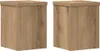 Support pour plantes 2 pcs. Chêne Artisan 15x15x20 cm Voir les images du produit 14