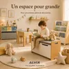 ALVIX Coffre de rangement pour jouets NESTA 1, banc pour Voir les images du produit 7