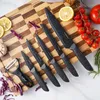 6-teiliges Messer-Set mit Schäler in Schwarz - vielseitig & Produktbild-Vorschau 2
